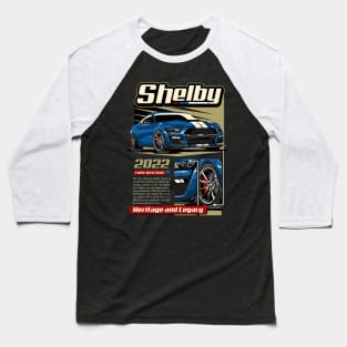 Shelby 2022 Mustang Baseball T-Shirt